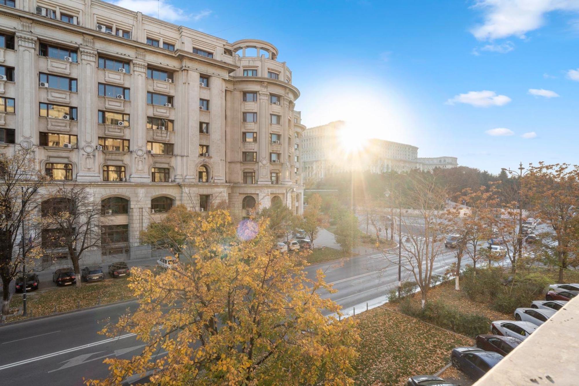 Apartamento Parliament Pearl - Amazing View - Old Town Bucarest Exterior foto